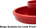 4 Pack Hummingbird Feeder Original Replacement Part Seal Rings...